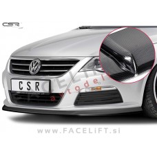 VW Passat CC 08-12 podaljšek sprednjega odbijača karbon (sijaj)