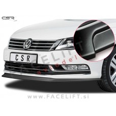 VW Passat B7 10-14 podaljšek sprednjega odbijača črni mat
