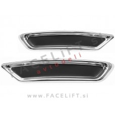 VW Passat B8 14-19 okrasni nastavki za izpuh kromirani (sijaj)