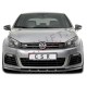 VW Golf 6 R / 5K (08-12) / podaljšek sprednjega odbijača / črni (mat)