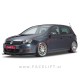 VW Golf 6 08-12 podaljšek sprednjega odbijača črni (mat)