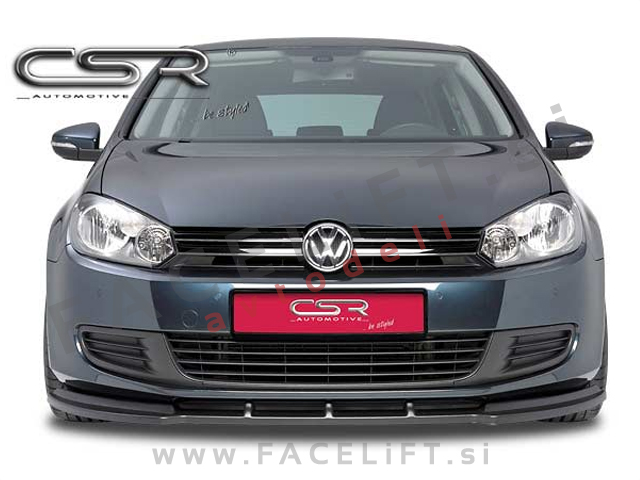 VW Golf 6 08-12 podaljšek sprednjega odbijača črni (sijaj) VW Golf 6 08-12 podaljšek sprednjega odbijača črni (sijaj)