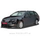 Škoda Octavia 5E 13-17 podaljšek sprednjega odbijača črni (mat)