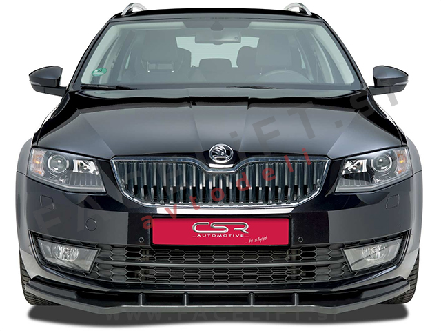 Škoda Octavia 5E 13-17 podaljšek sprednjega odbijača črni (mat) Škoda Octavia 5E 13-17 podaljšek sprednjega odbijača črni (mat)