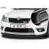 Škoda Octavia RS 1Z 08-13 podaljšek sprednjega odbijača črni mat