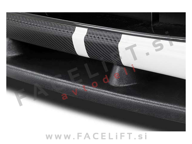 Seat Leon Cupra FR 5F 12-16 podaljšek sprednjega odbijača črni (mat)