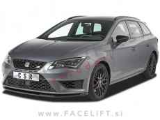 Seat Leon Cupra FR 5F 12-16 podaljšek sprednjega odbijača črni (sijaj)