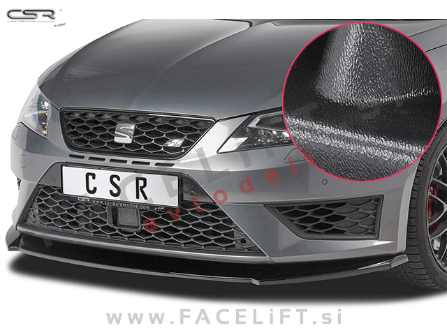 Seat Leon Cupra FR 5F 12-16 podaljšek sprednjega odbijača črni mat Seat Leon Cupra FR 5F 12-16 podaljšek sprednjega odbijača črni mat