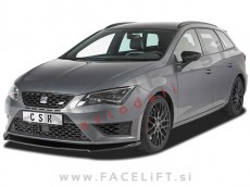 Seat Leon Cupra FR 5F 12-16 podaljšek sprednjega odbijača črni mat