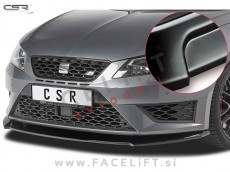 Seat Leon Cupra FR 5F 12-16 podaljšek sprednjega odbijača črni (mat)