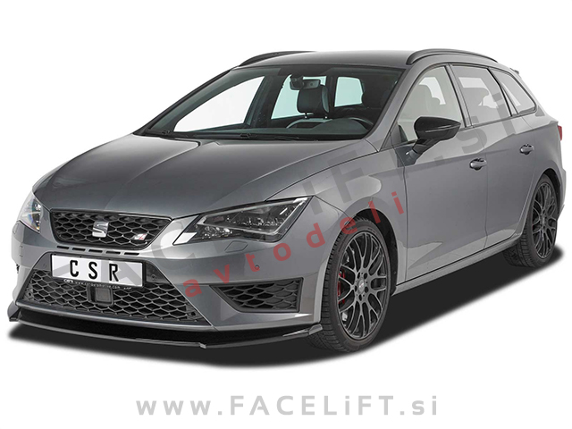 Seat Leon Cupra FR 5F 12-16 podaljšek sprednjega odbijača karbon sijaj