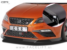 Seat Leon Cupra FR 16-20 podaljšek sprednjega odbijača črni (sijaj)