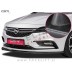 Opel Astra K / (15-19) / podaljšek sprednjega odbijača / črni (mat)