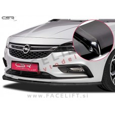 Opel Astra K / (15-19) / podaljšek sprednjega odbijača / črni (sijaj)