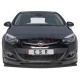 Opel Astra J / (12-15) / podaljšek sprednjega odbijača / črni (mat)