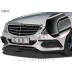 Mercedes C / W205 (14- ) / podaljšek sprednjega odbijača / črni (mat)