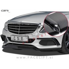Mercedes C / W205 (14- ) / podaljšek sprednjega odbijača / karbon (sijaj)