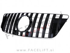 Mercedes ML / W164 (08-11) / maska / črna (sijaj)