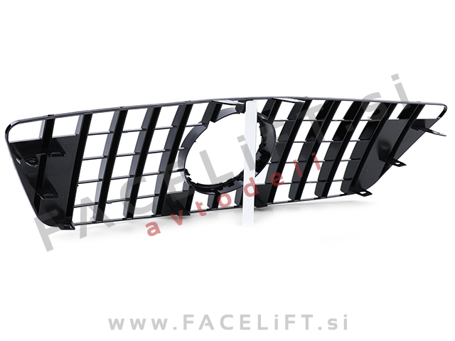 Mercedes ML / W164 (08-11) / maska / črna (sijaj)