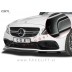 Mercedes C AMG C63 / W205 (14- ) / podaljšek sprednjega odbijača / črni (mat)