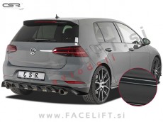 VW Golf 7 TCR 17-20 difuzor črni (mat)