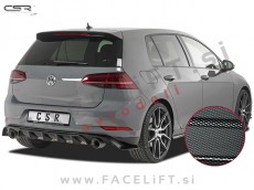 VW Golf 7 TCR 17-20 difuzor karbon sijaj