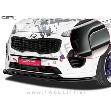 Kia Sportage / QL (15- ) / podaljšek sprednjega odbijača / črni (mat)