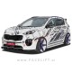Kia Sportage / QL (15- ) / podaljšek sprednjega odbijača / karbon (sijaj)