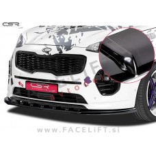 Kia Sportage / QL (15- ) / podaljšek sprednjega odbijača / črni (sijaj)