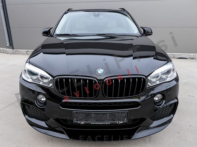 BMW X6 F16 14-19 pokrovi ogledal črni (sijaj)