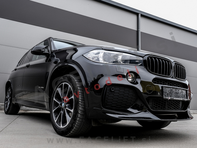 BMW X6 F16 14-19 pokrovi ogledal črni (sijaj)