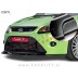 Ford Focus RS / (08-11) / podaljšek sprednjega odbijača / črni (mat)