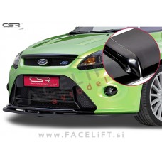 Ford Focus RS / (08-11) / podaljšek sprednjega odbijača / črni (sijaj)