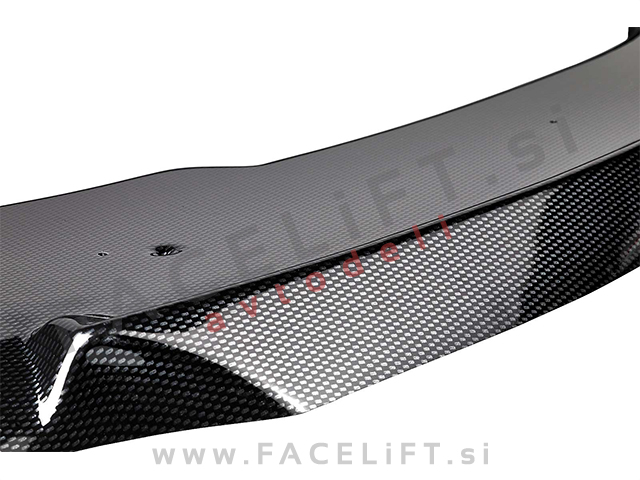 Ford Focus 3 / (14-18) / podaljšek sprednjega odbijača / karbon (sijaj)