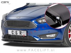 Ford Focus 3 / (14-18) / podaljšek sprednjega odbijača / črni (sijaj)