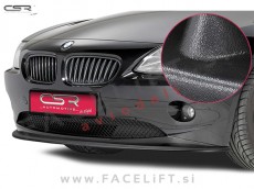 BMW Z4 / E85 E86 (03-08) / podaljšek sprednjega odbijača / črni (mat)