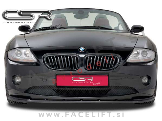 BMW Z4 / E85 E86 (03-08) / podaljšek sprednjega odbijača / karbon (sijaj)