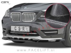 BMW X1 / E84 (12-15) / podaljšek sprednjega odbijača / črni (mat)