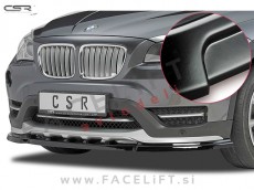 BMW X1 / E84 (12-15) / podaljšek sprednjega odbijača / črni (mat)