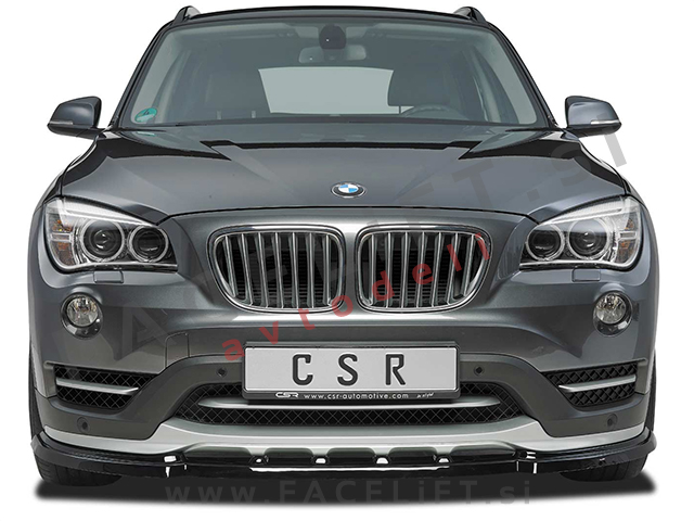 BMW X1 / E84 (12-15) / podaljšek sprednjega odbijača / karbon (sijaj)