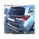 Toyota Auris Touring Sports 15-19 zaščita zadnjega odbijača kromirana (sijaj)