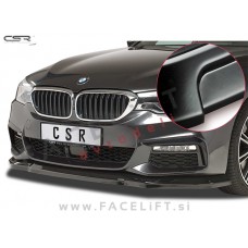 BMW 5 G30 G31 17-20 podaljšek sprednjega odbijača črni mat