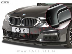 BMW 5 G30 G31 17-20 podaljšek sprednjega odbijača črni mat