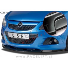 Opel Corsa D OPC 06-14 podaljšek sprednjega odbijača črni (mat)