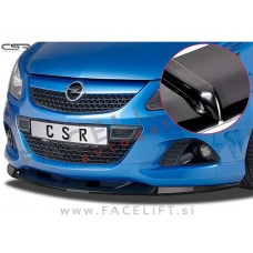 Opel Corsa D OPC 06-14 podaljšek sprednjega odbijača črni (sijaj)