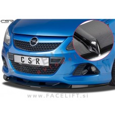 Opel Corsa D OPC 06-14 podaljšek sprednjega odbijača karbon (sijaj)