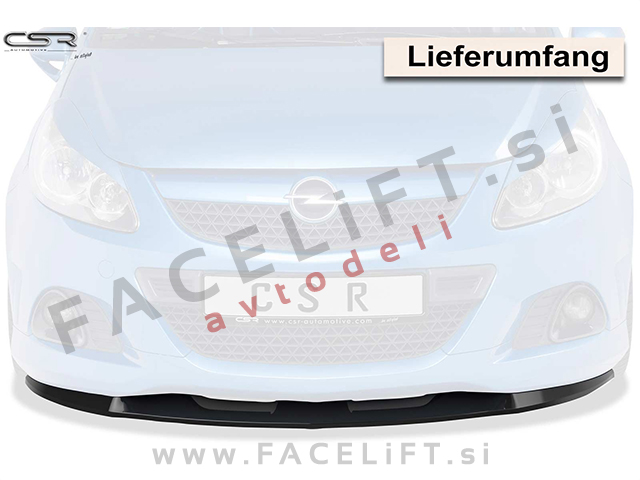 Opel Corsa D OPC 06-14 podaljšek sprednjega odbijača karbon (sijaj) Opel Corsa D OPC 06-14 podaljšek sprednjega odbijača karbon (sijaj)