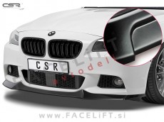 BMW 5 F10 F11 M 10-17 podaljšek sprednjega odbijača črni mat