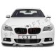 BMW 5 F10 F11 M  10-17 podaljšek sprednjega odbijača črni sijaj