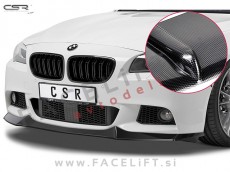 BMW 5 F10 F11 M 10-17 podaljšek sprednjega odbijača karbon sijaj